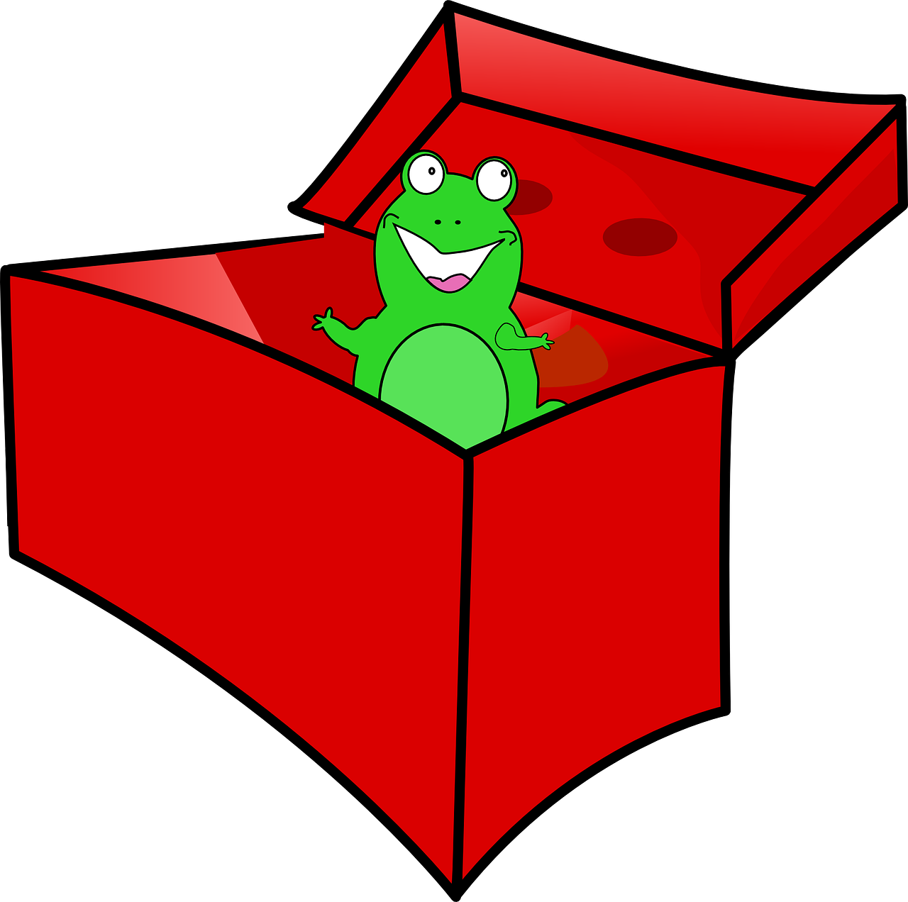 box red frog free photo