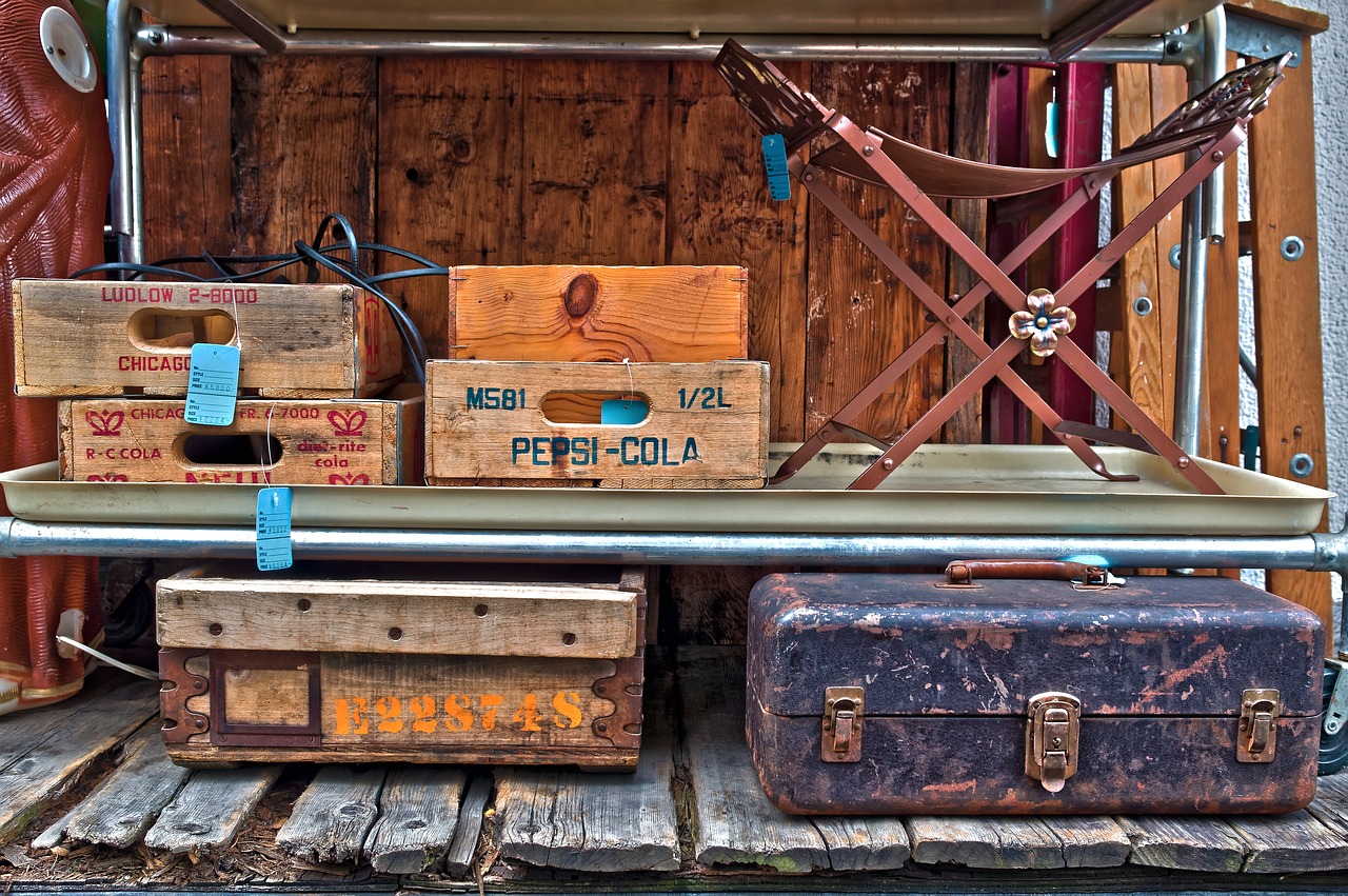 box  junk  antique free photo