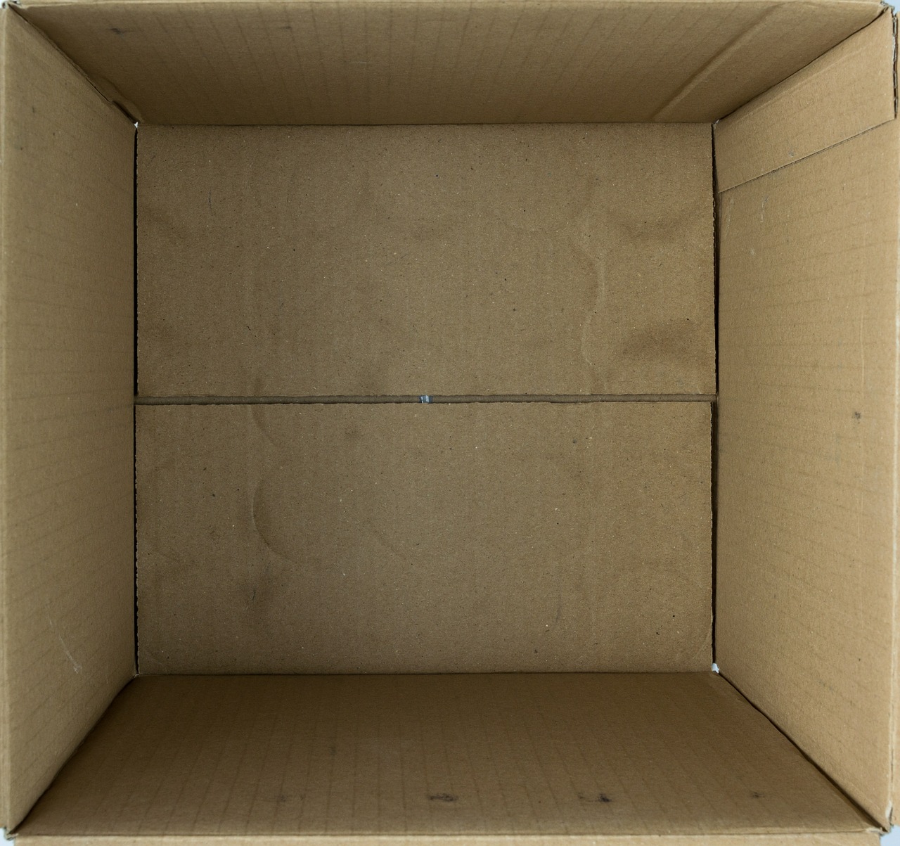 box empty cardboard free photo