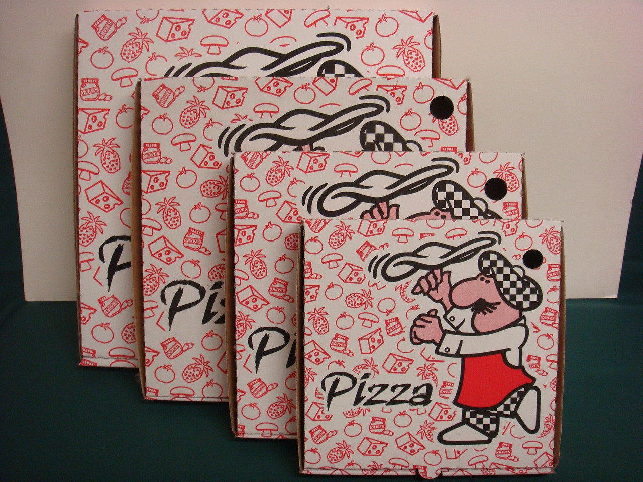 boxes corrugated pizza boxes free photo