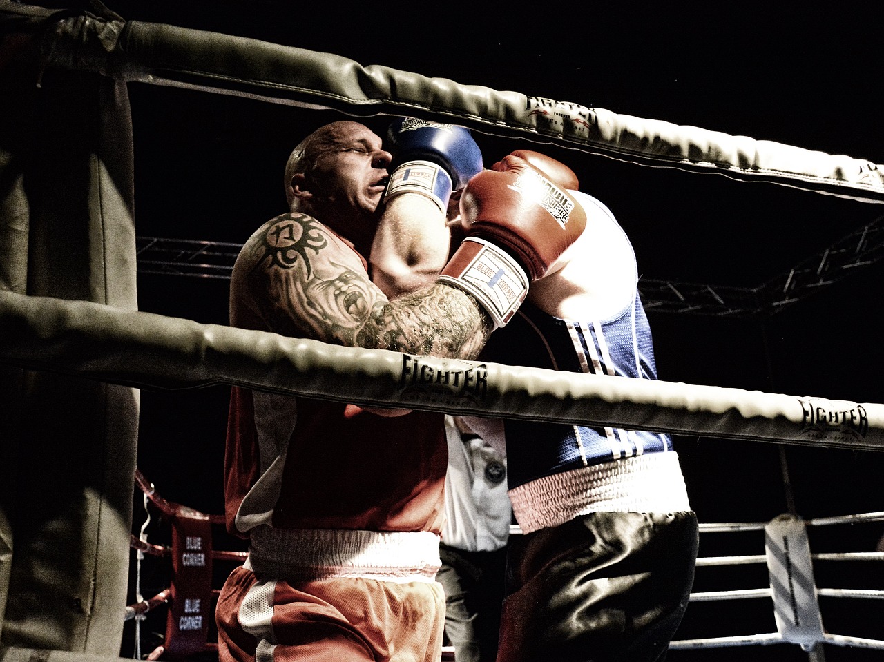 boxing  struggle  winner free photo