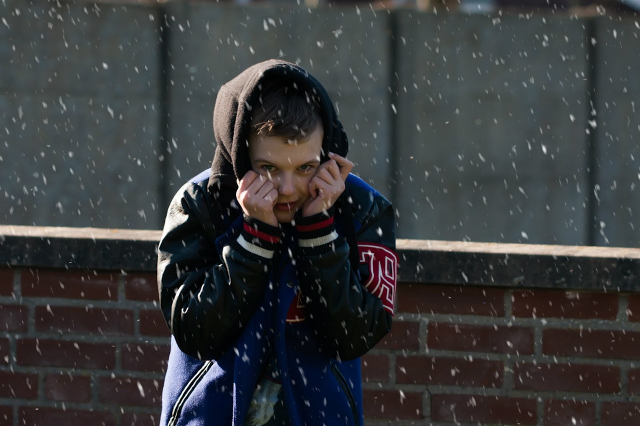 boy snow winter free photo