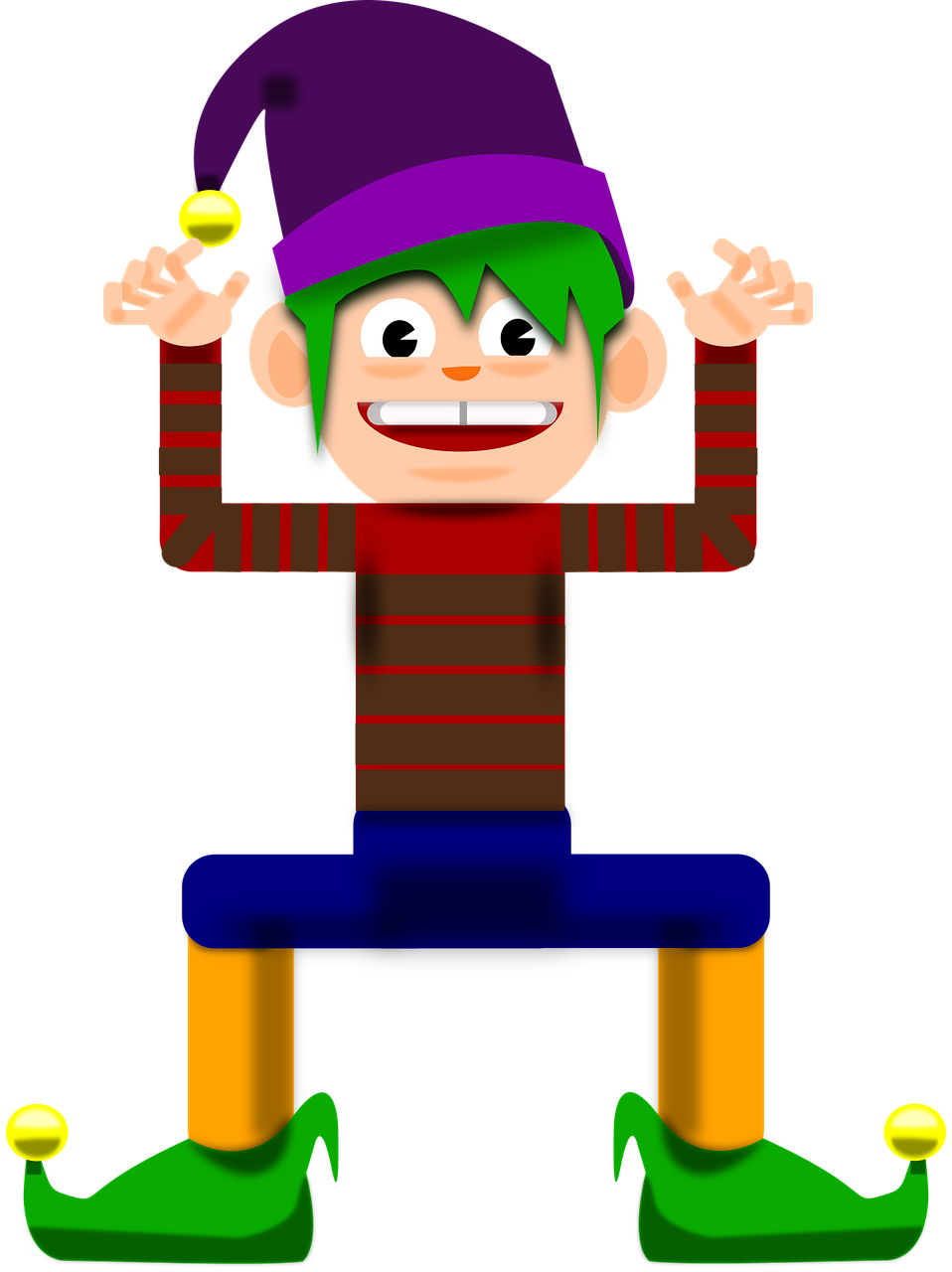 boy christmas elf free photo