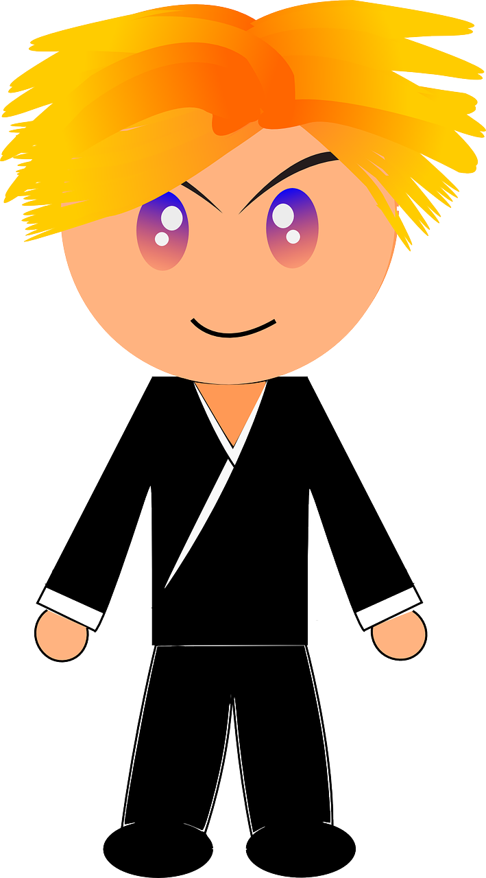 boy blond happy free photo