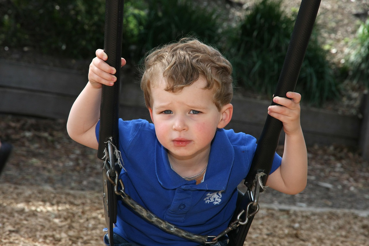 boy swing play free photo