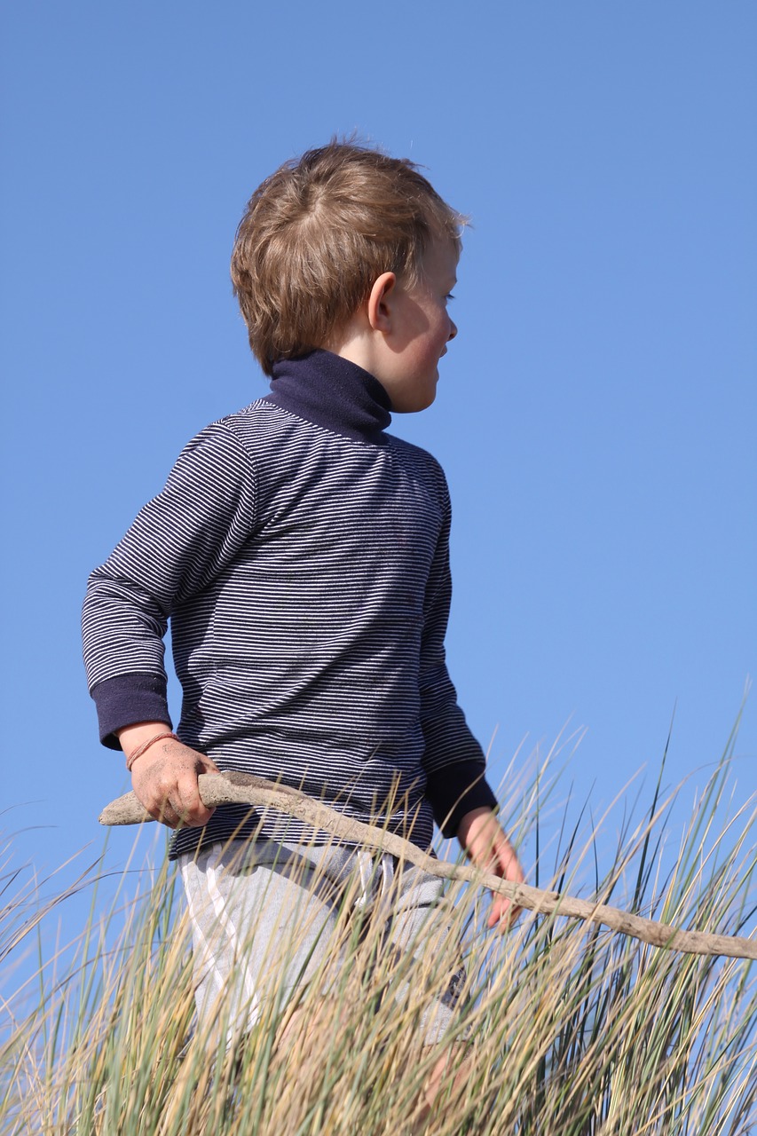 boy beach summer free photo