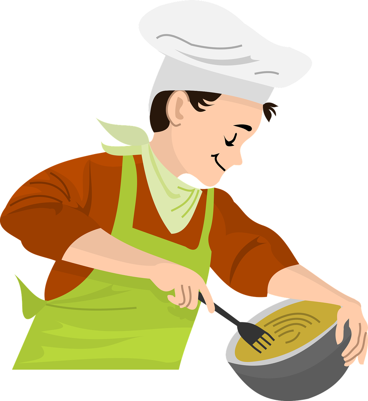 boy cooking chef free photo