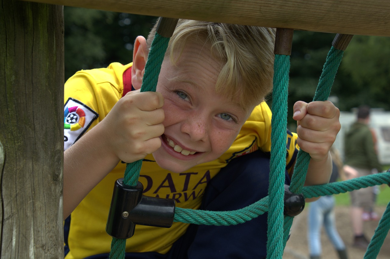 boy grandson rope free photo