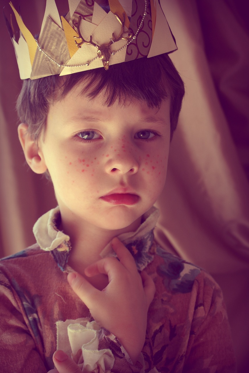 boy prince crown free photo