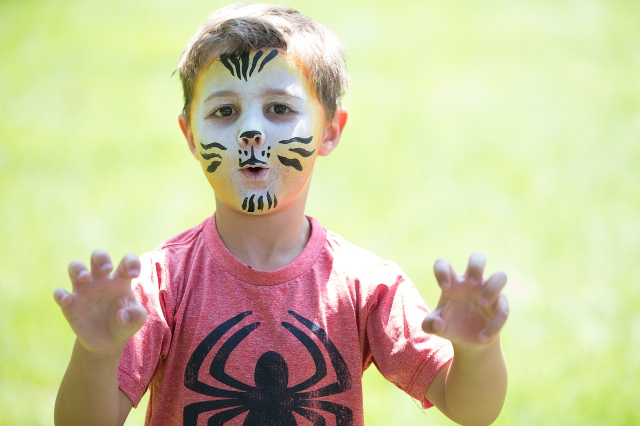 boy picnic party free photo