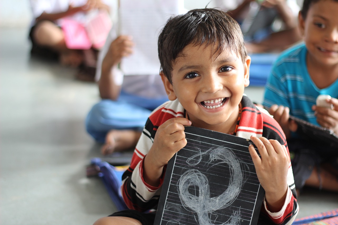 boy school laughing free photo