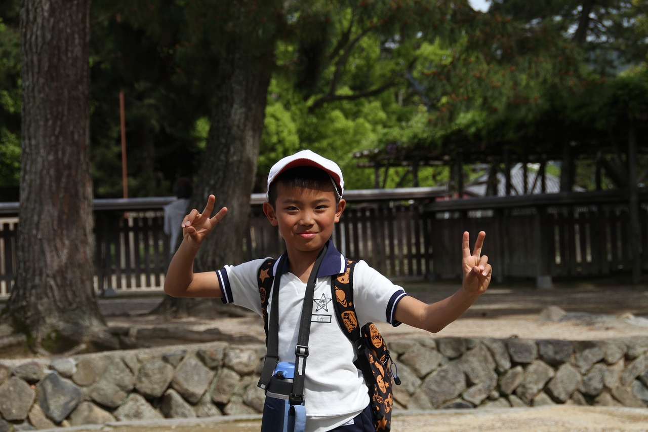 boy  japanese  school free photo