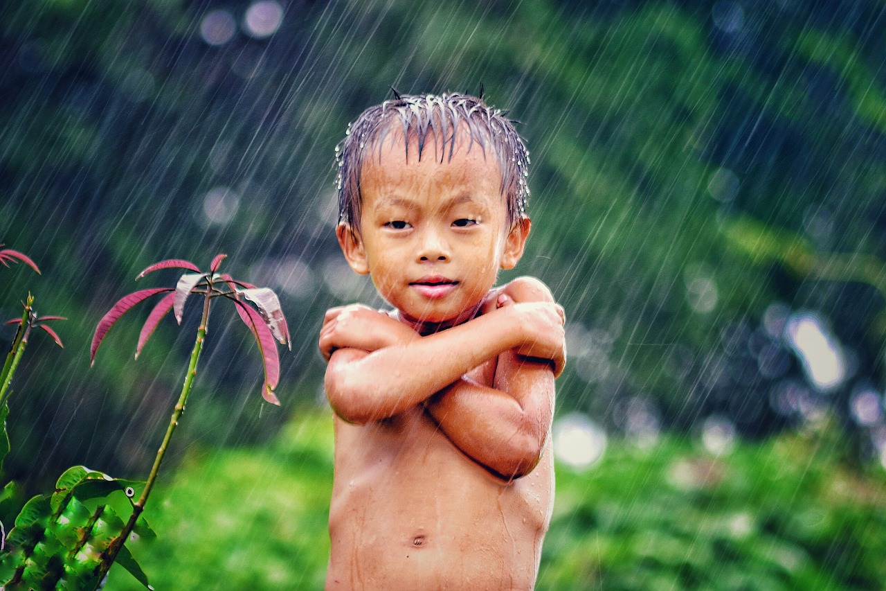 boy  cool  rain free photo