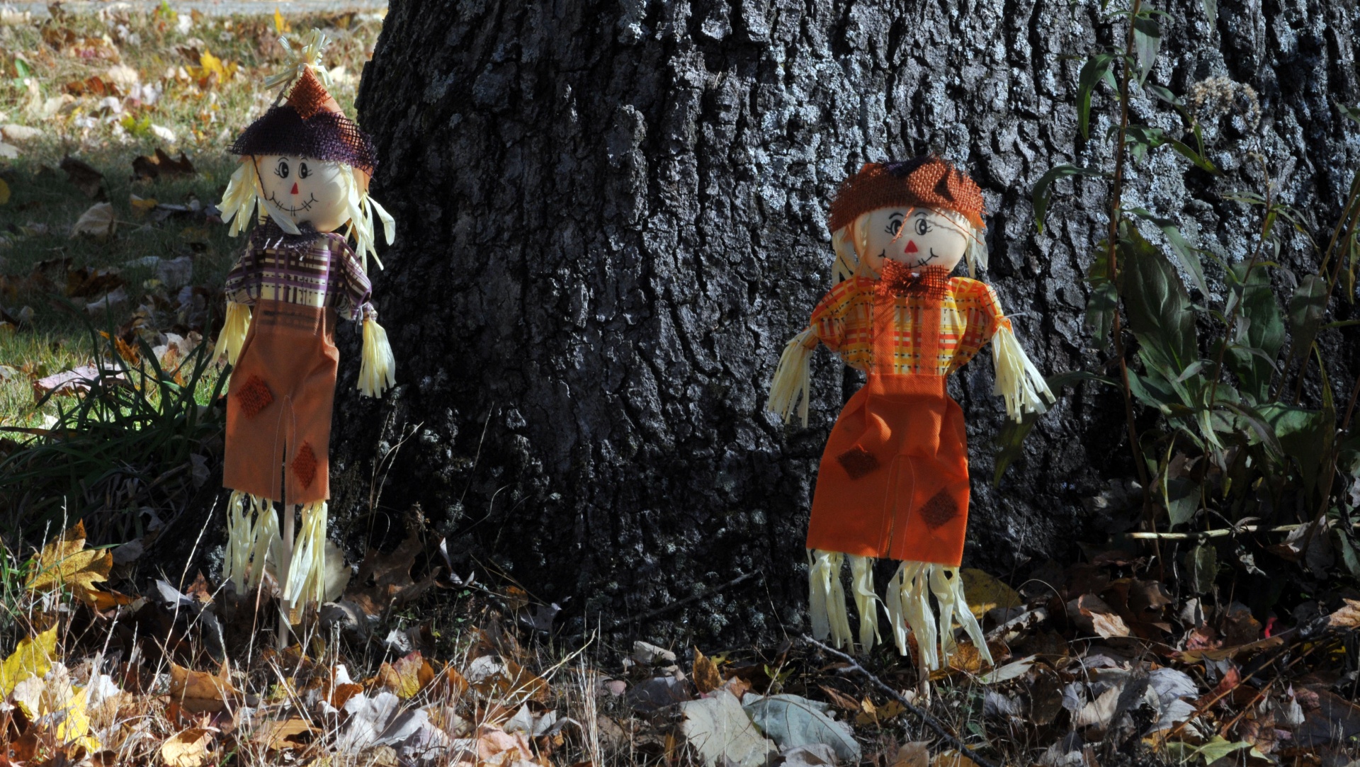 edit-free-photo-of-scarecrow-scarecrows-scarecrow-decoration-boy-girl