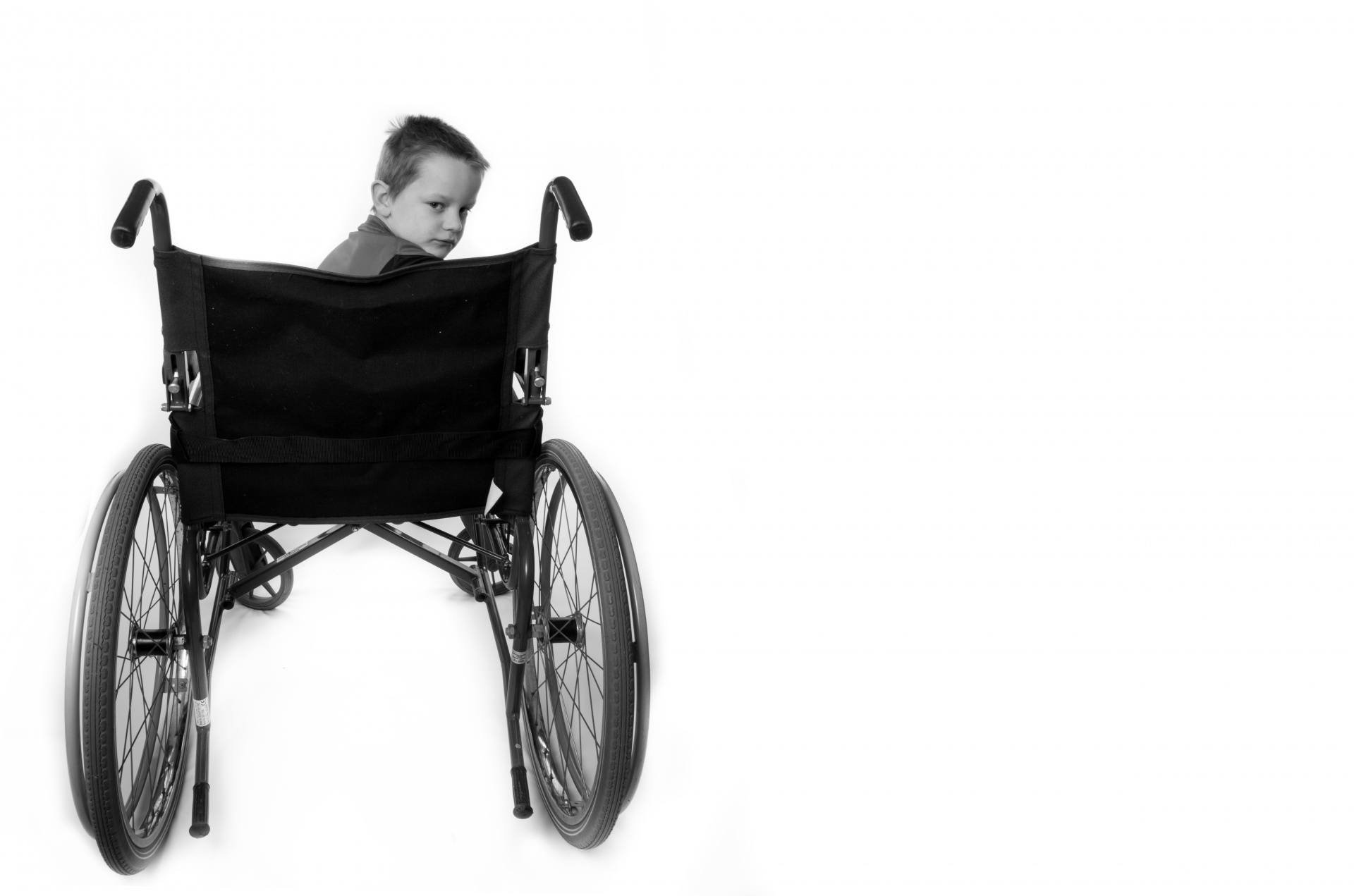 wheelchair child handicapped free photo