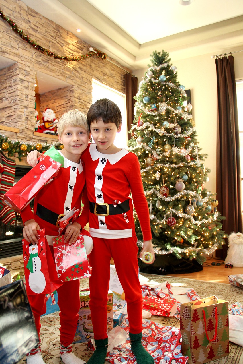 boys christmas holiday free photo