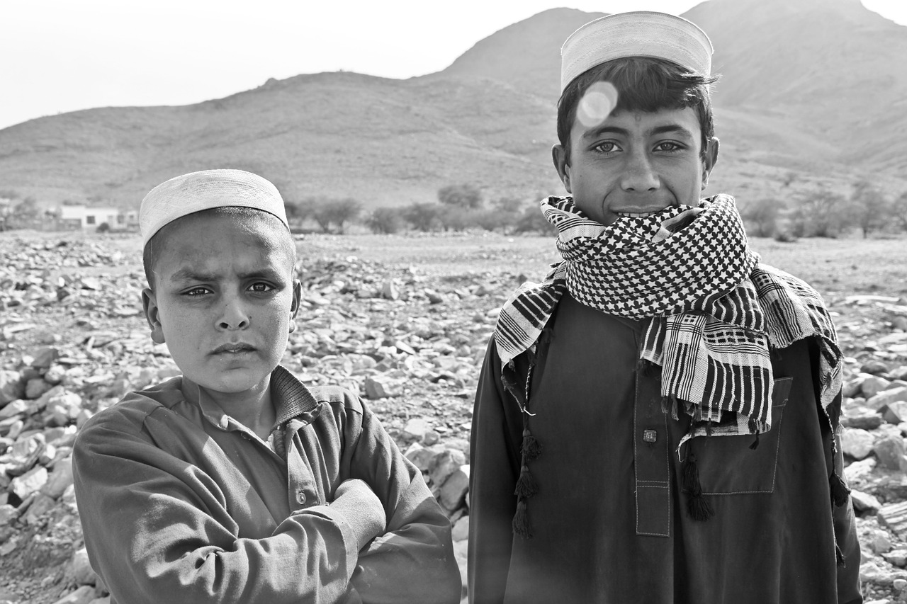 boys afghani portrait free photo