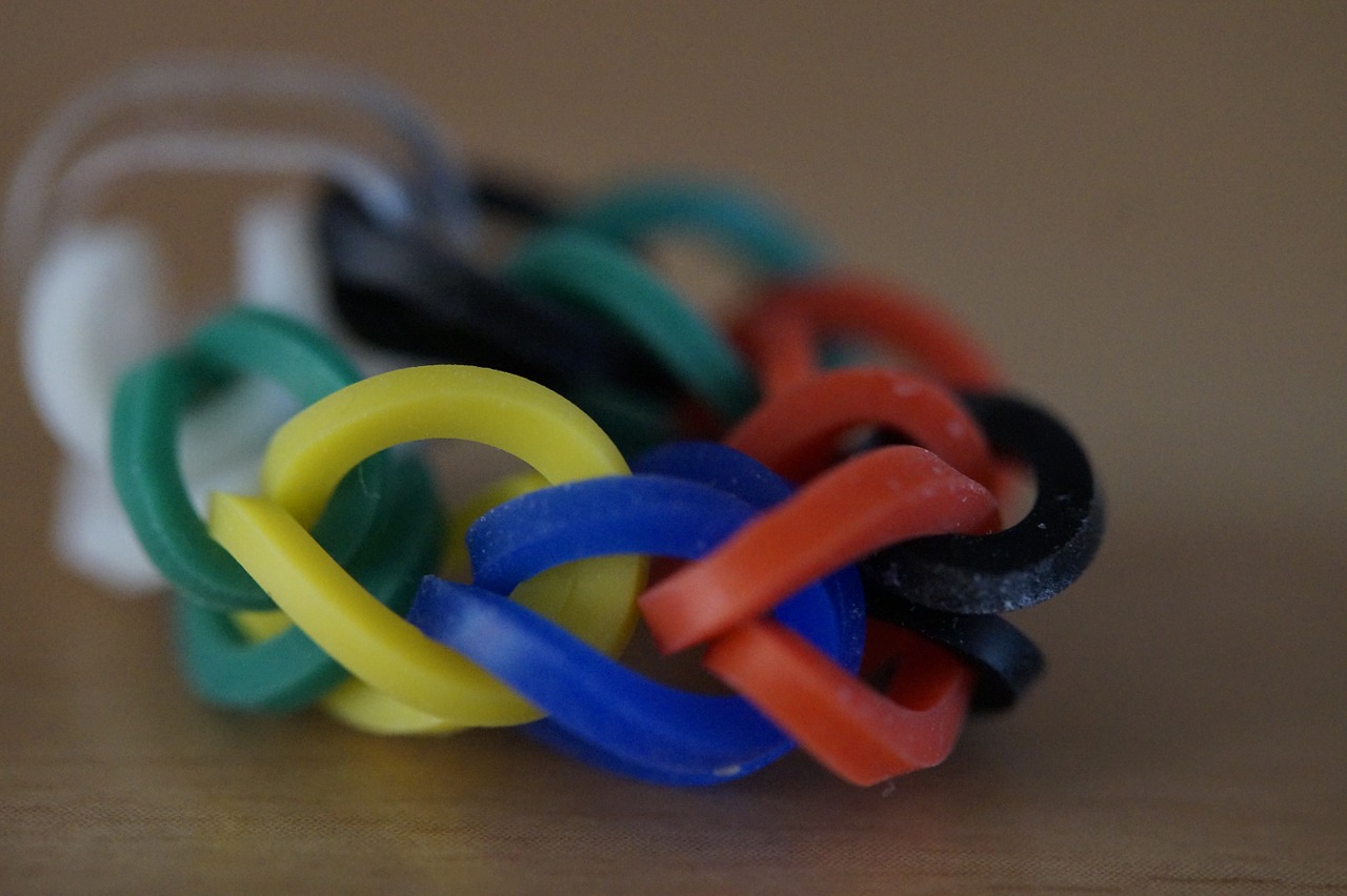 bracelet rubber loom free photo