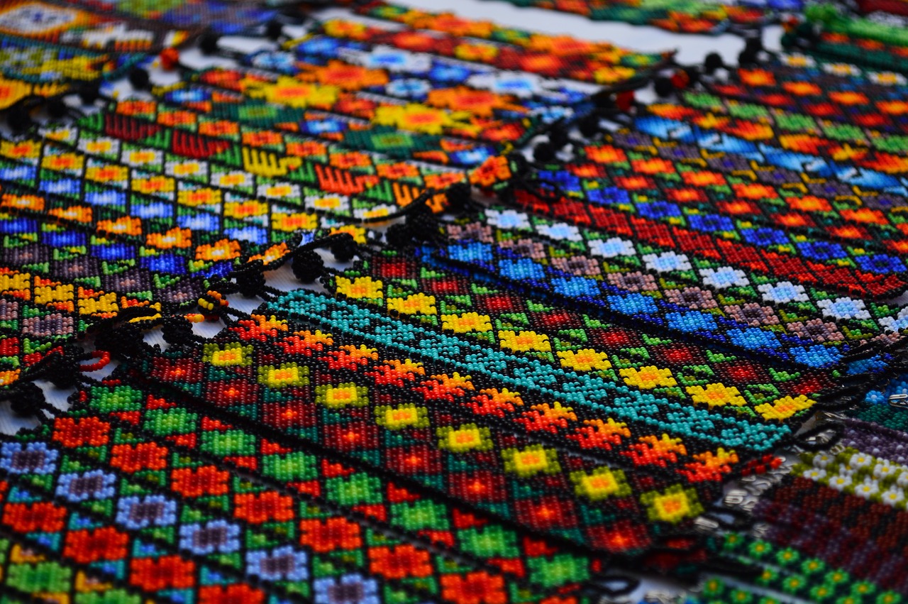 bracelets crafts colors free photo