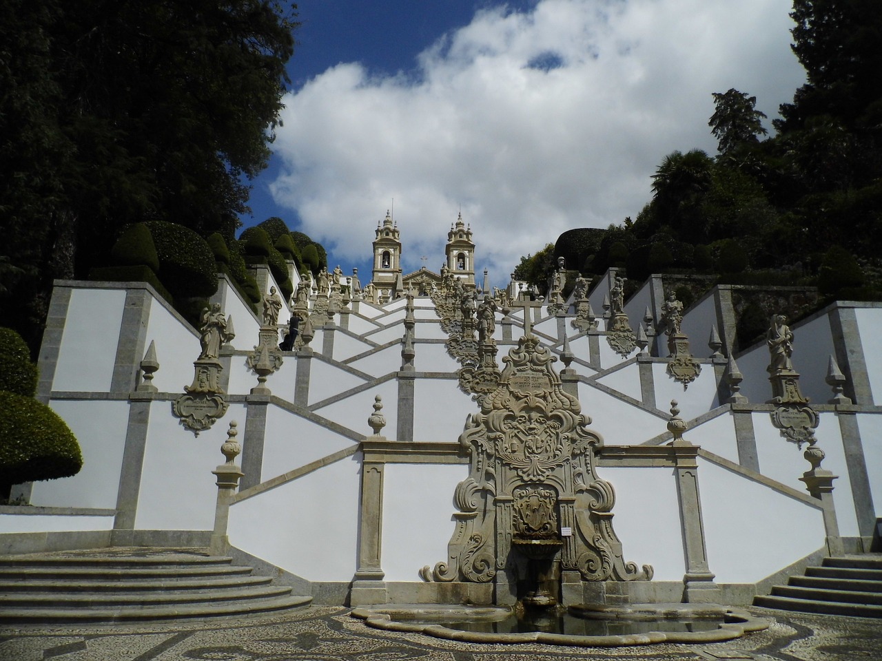 braga bom jesus portugal free photo