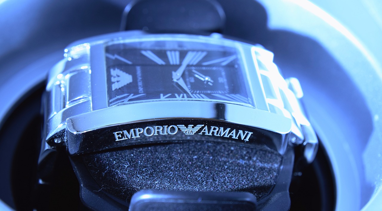 brand watch brand emporio armani free photo