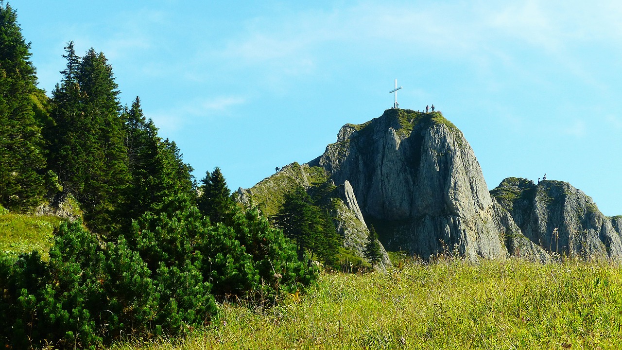 branderschrofen climbing tegelberg free photo