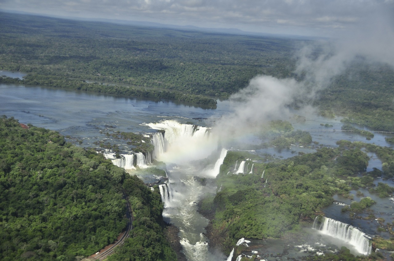 brasil waterfall brazil free photo