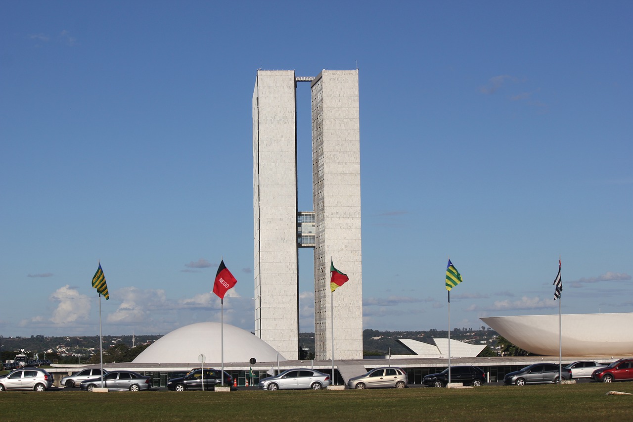 brasilia buildings twins free photo