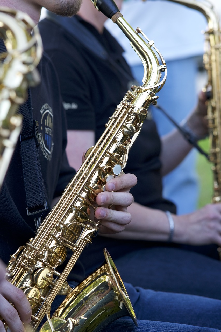 brass band  trombone  music band free photo