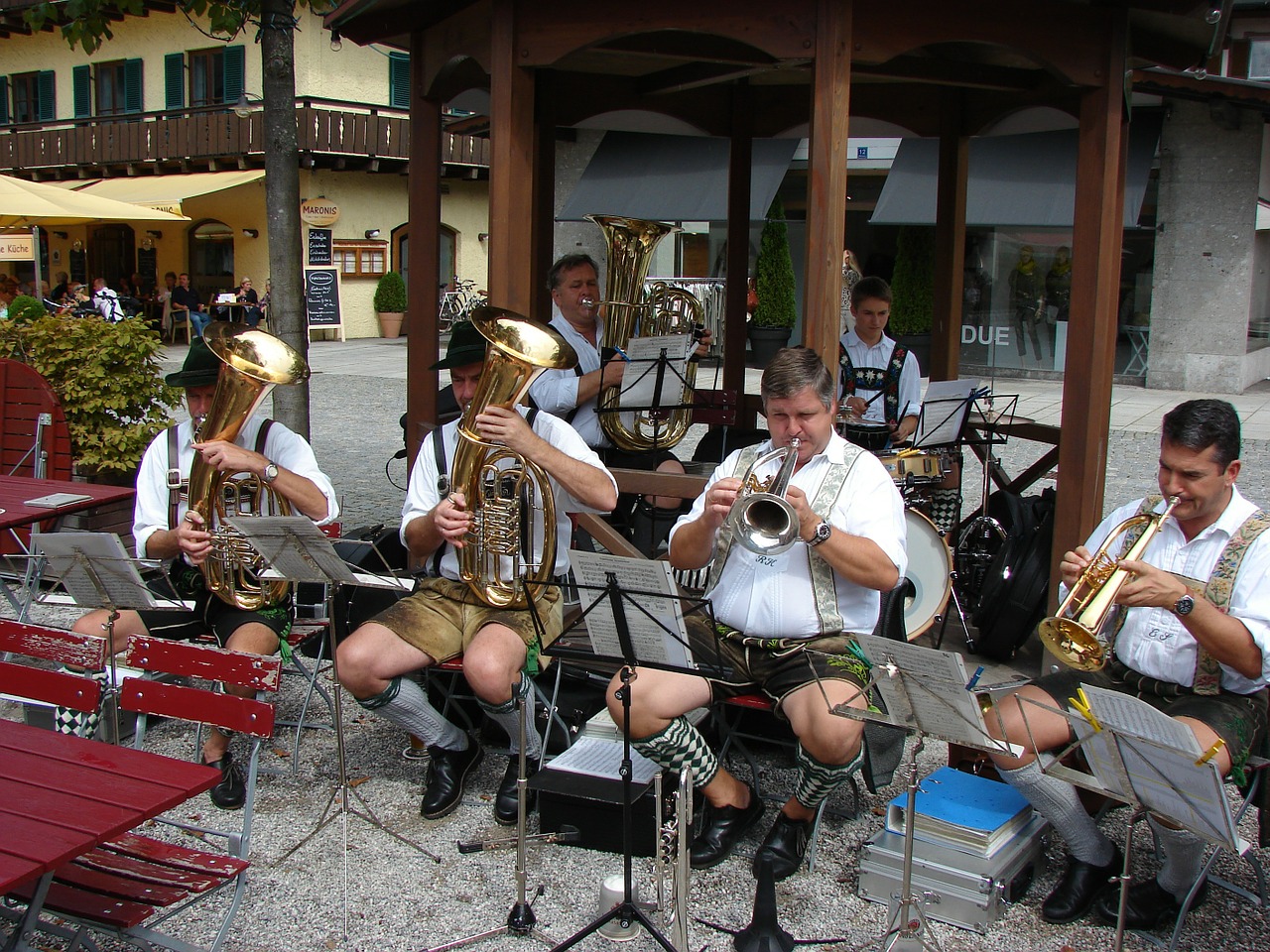 brass band music bavaria free photo