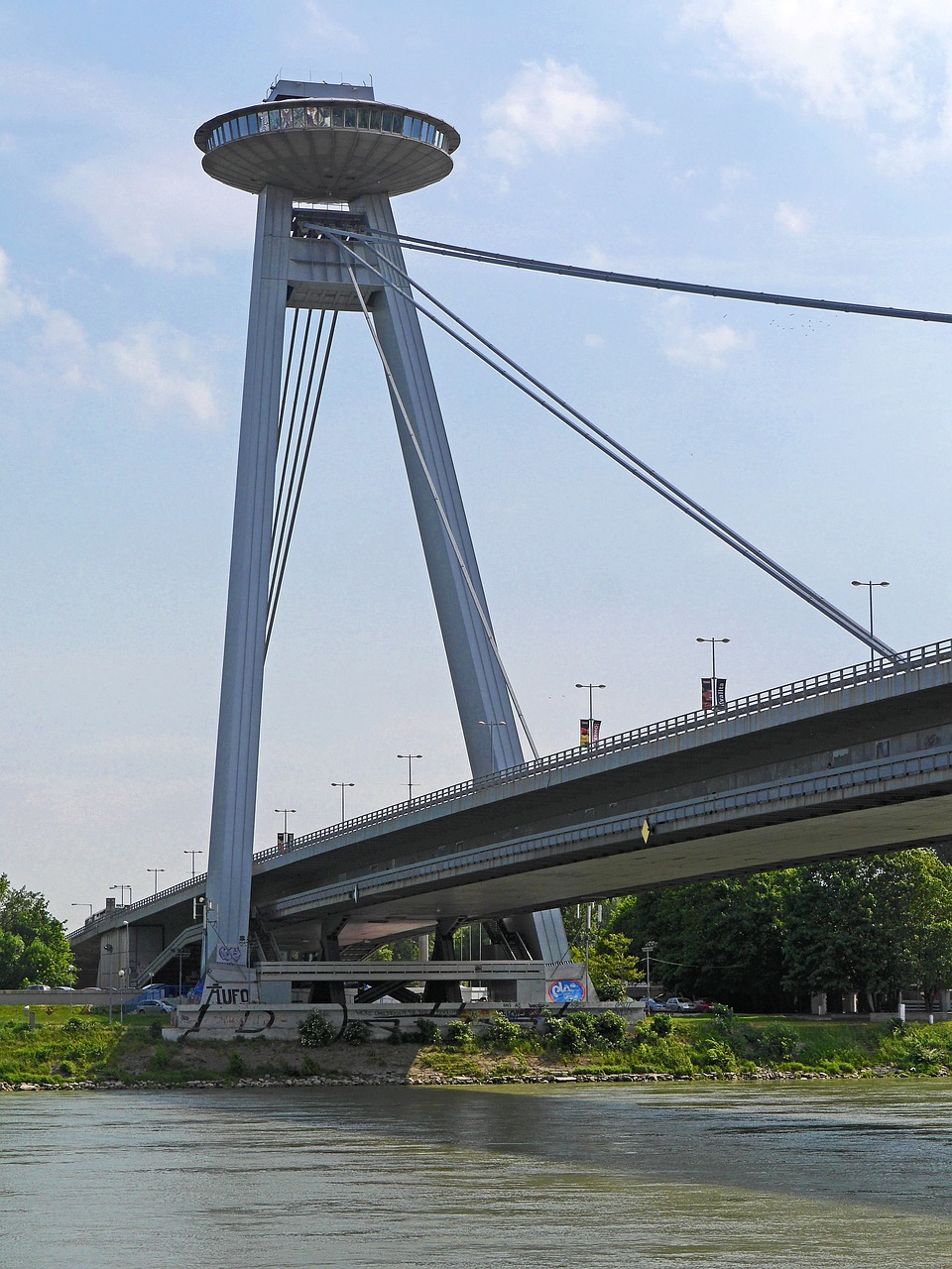 bratislava novi most new bridge free photo