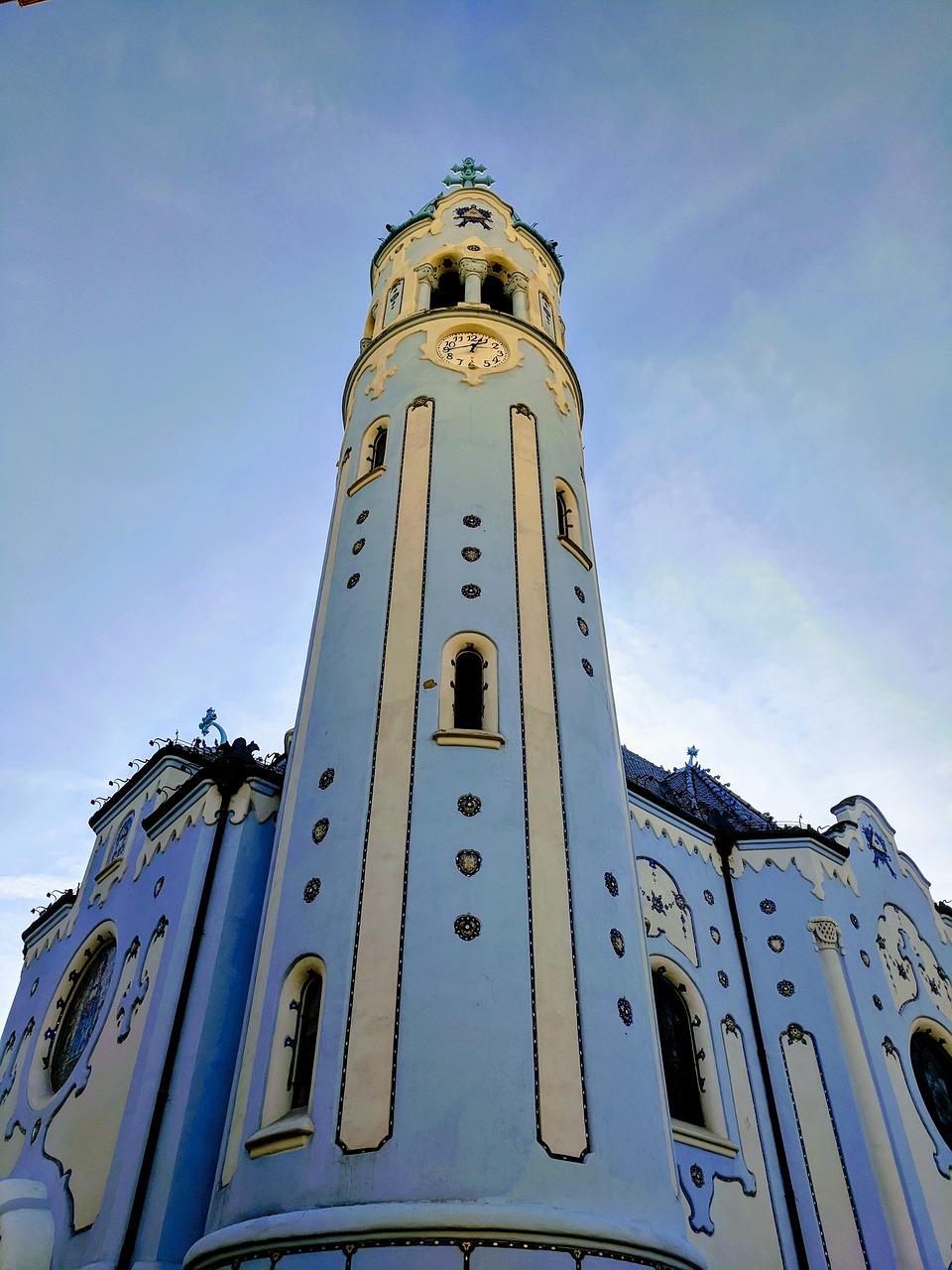 bratislava  slovakia  blue church free photo