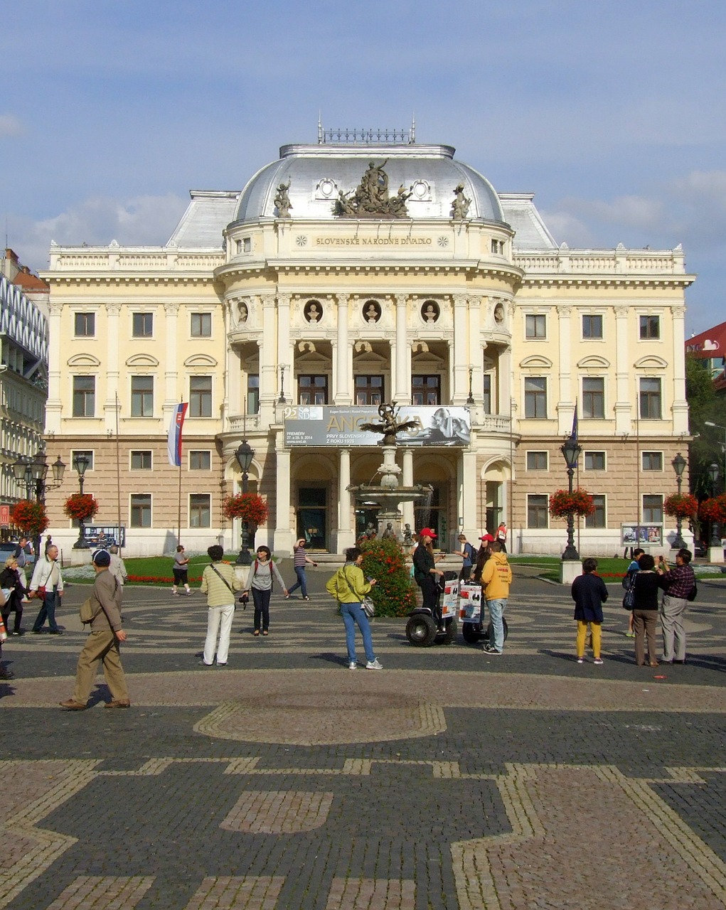 bratislava slovakia national theatre free photo