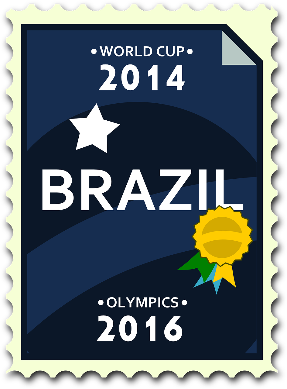 brazil stamp olympics free photo