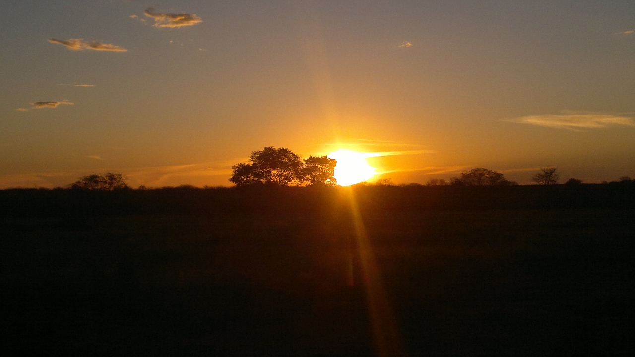 brazil montes claros sunset free photo