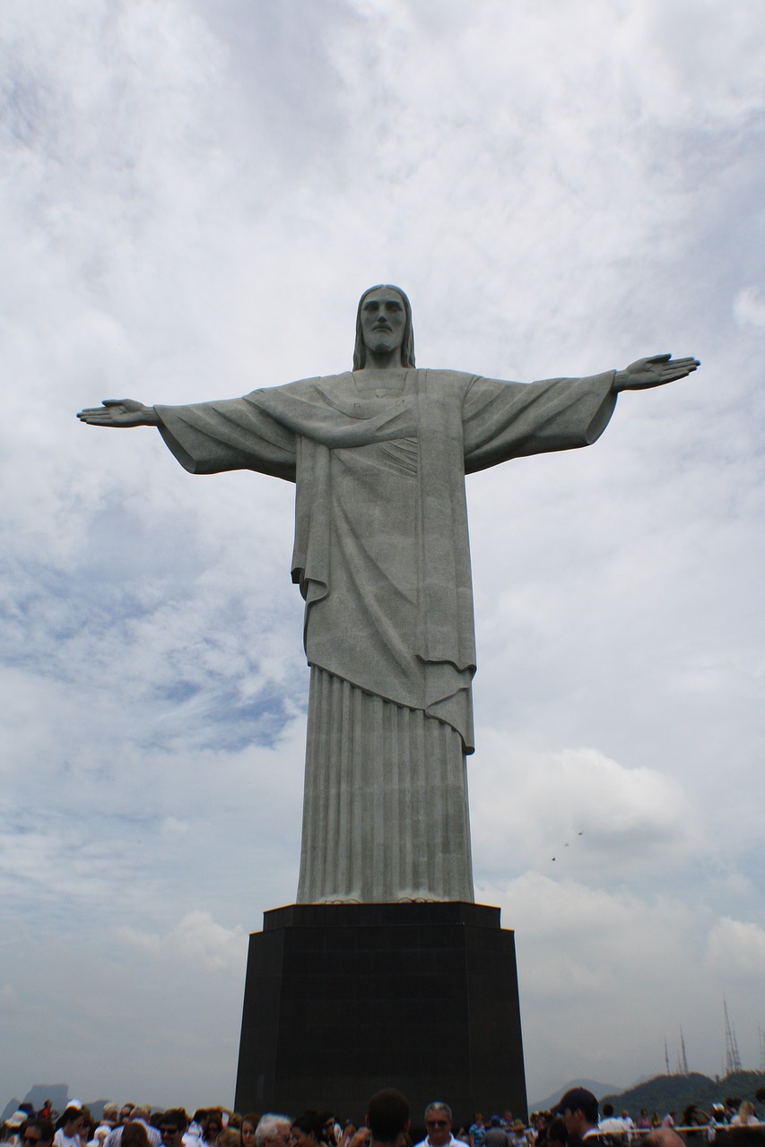 brazil christ the redeemer tourist attraction free photo