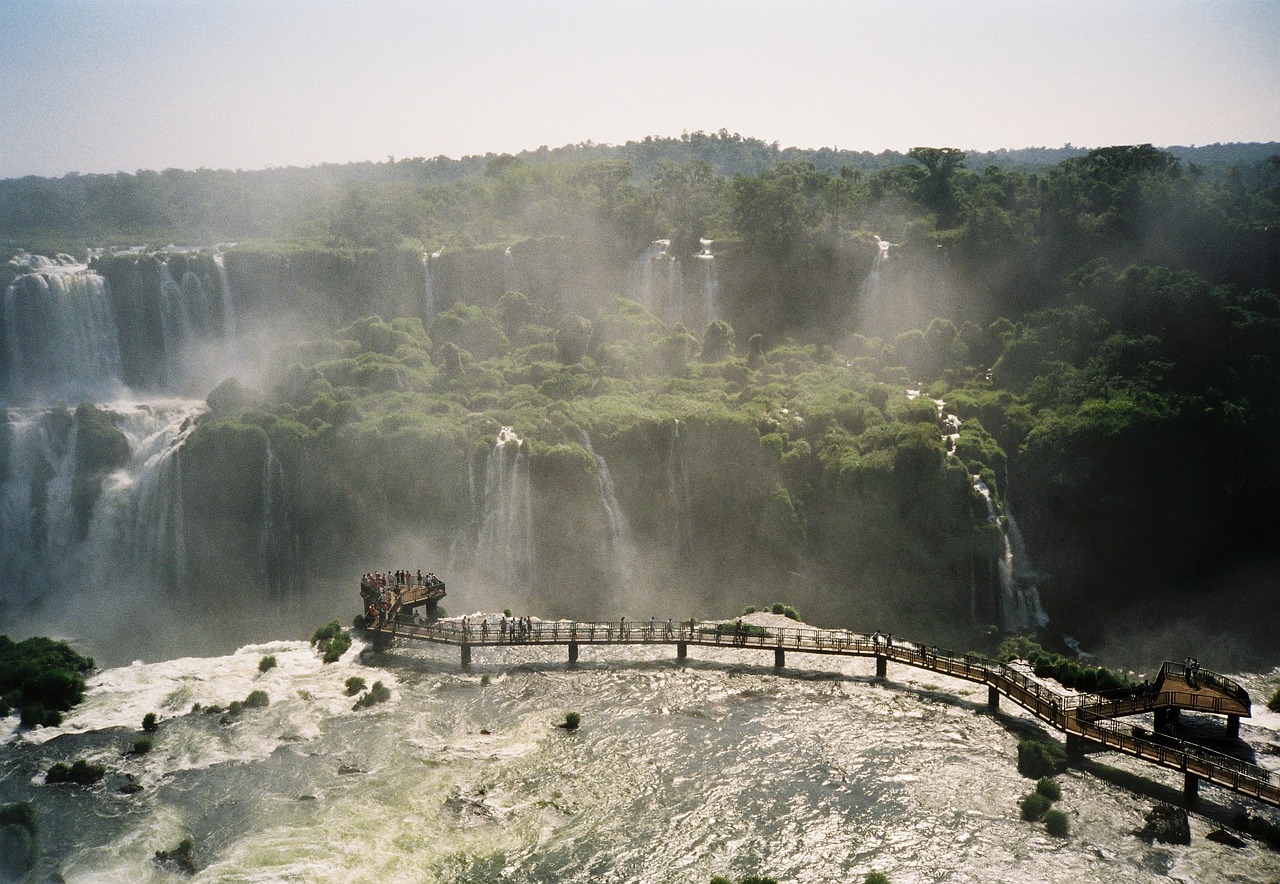 brazil waterfalls iguazu free photo