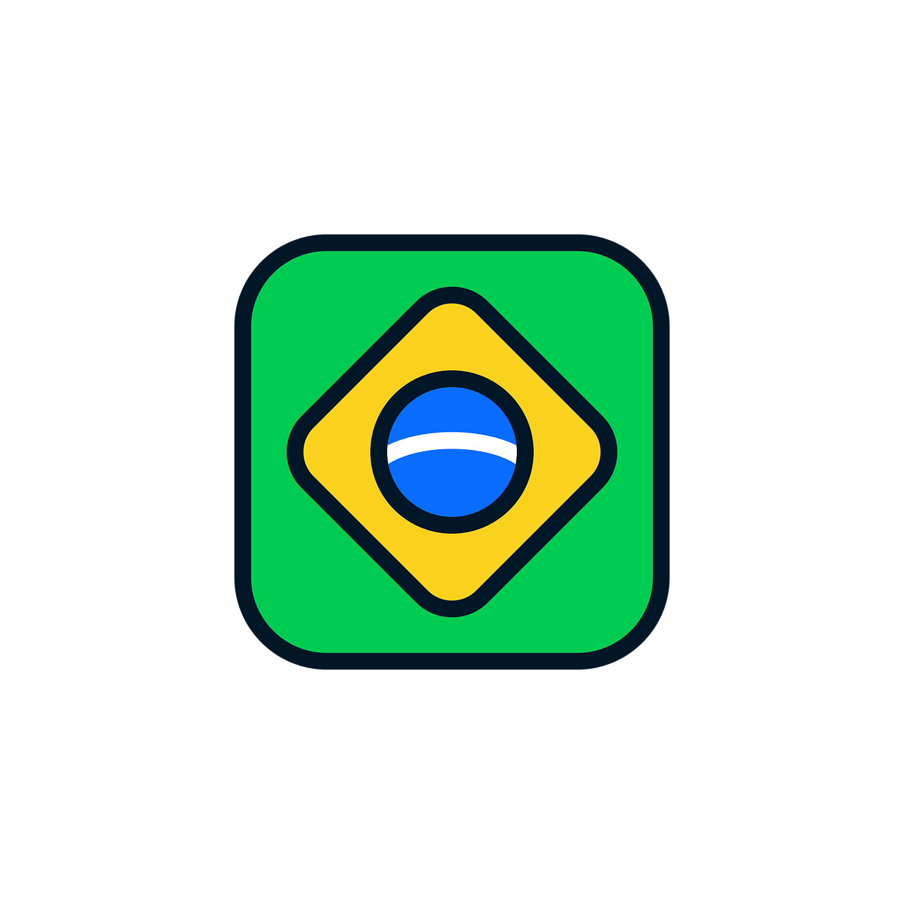 brazil  brazil icon  brazil flag free photo