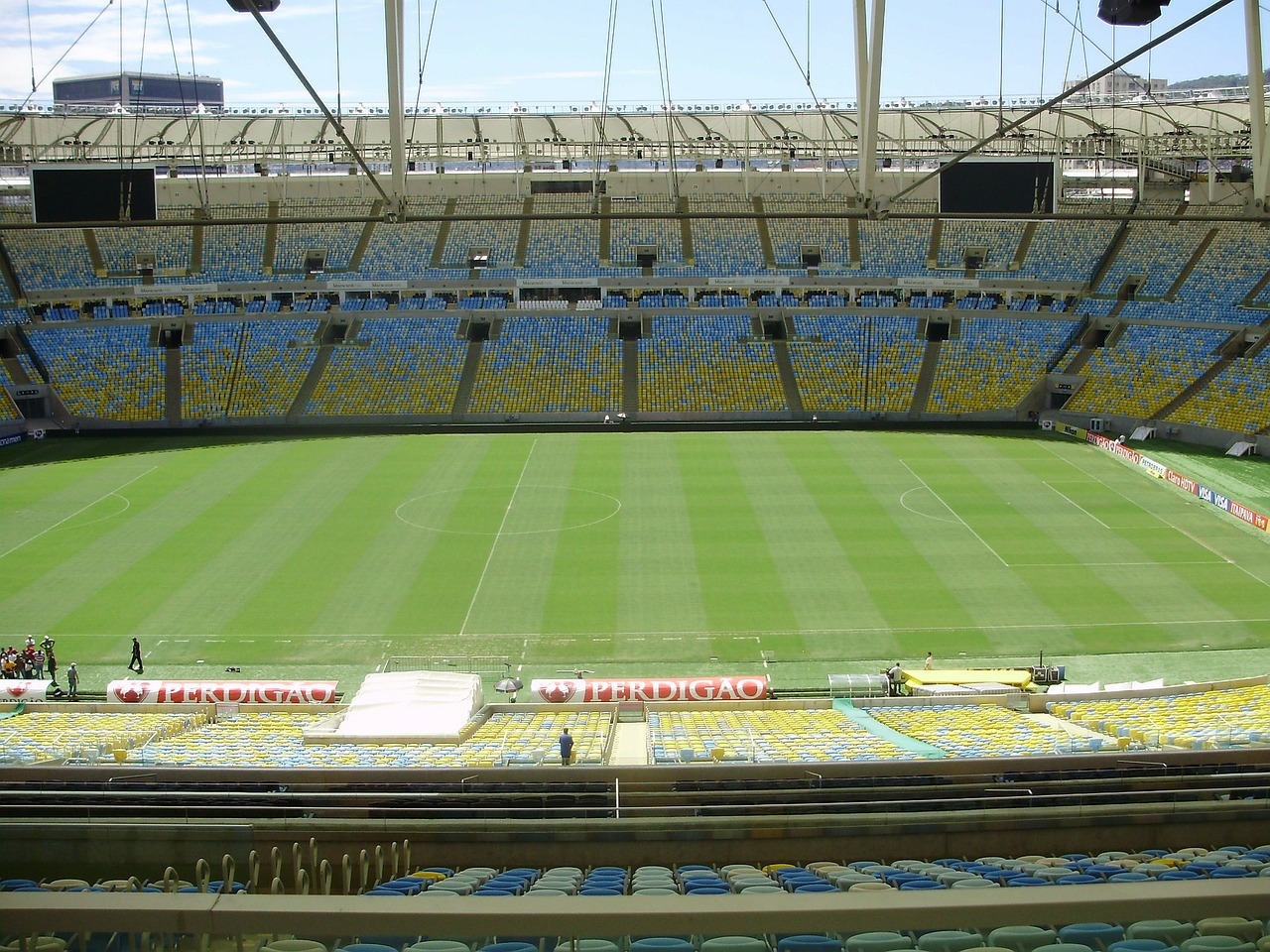 brazil football stadium free photo