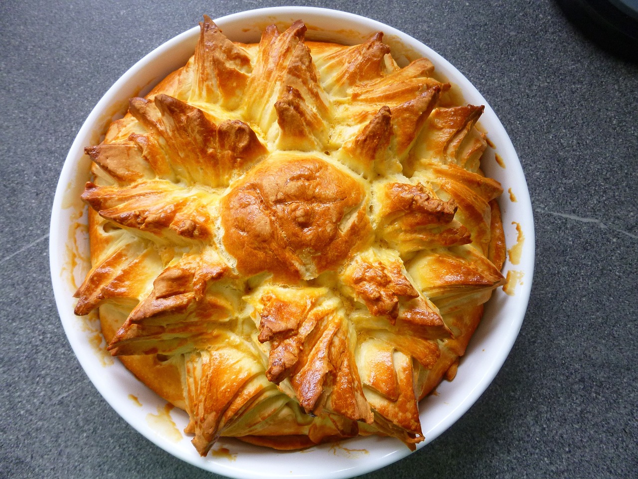 bread on plate sun flower free photo