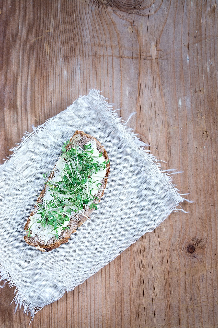 bread bread and butter cress free photo