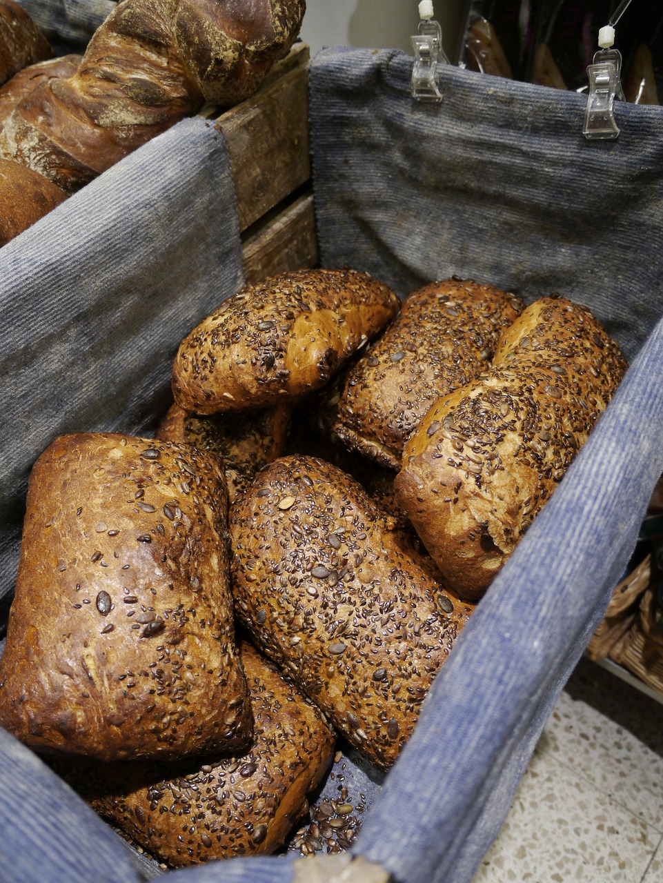 bread basket baker free photo
