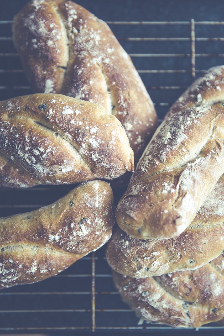 bread roll food free photo