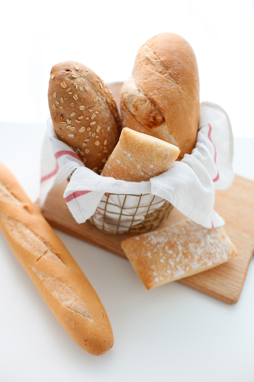 bread baguettes health free photo