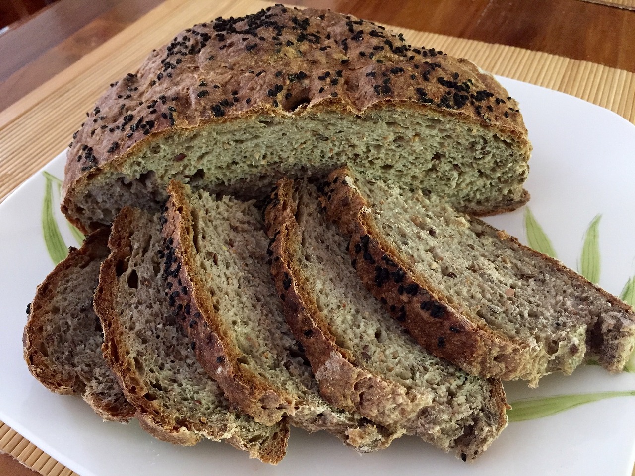 bread food whole grain free photo