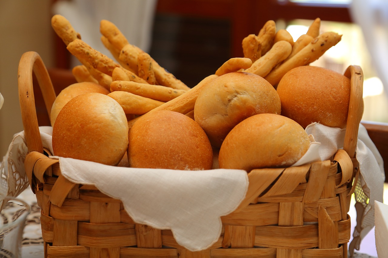 bread basket sandwiches free photo