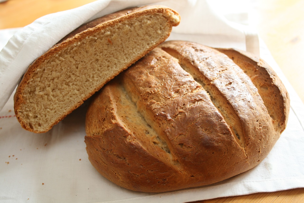 bread freshly baked homemade free photo