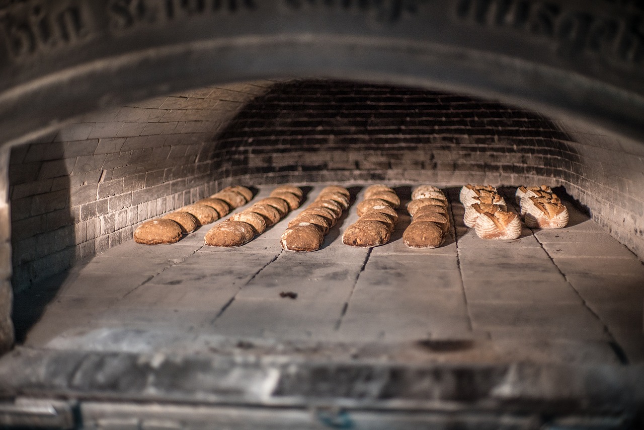 bread stone oven oven free photo