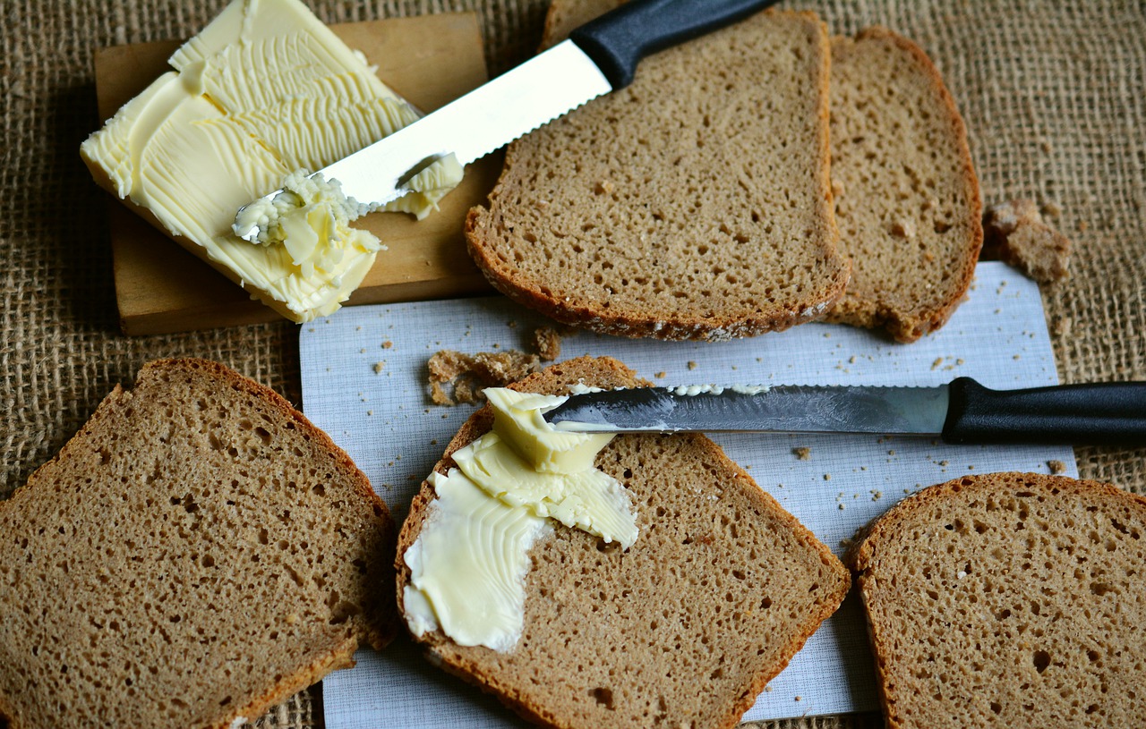 bread butter bread and butter free photo
