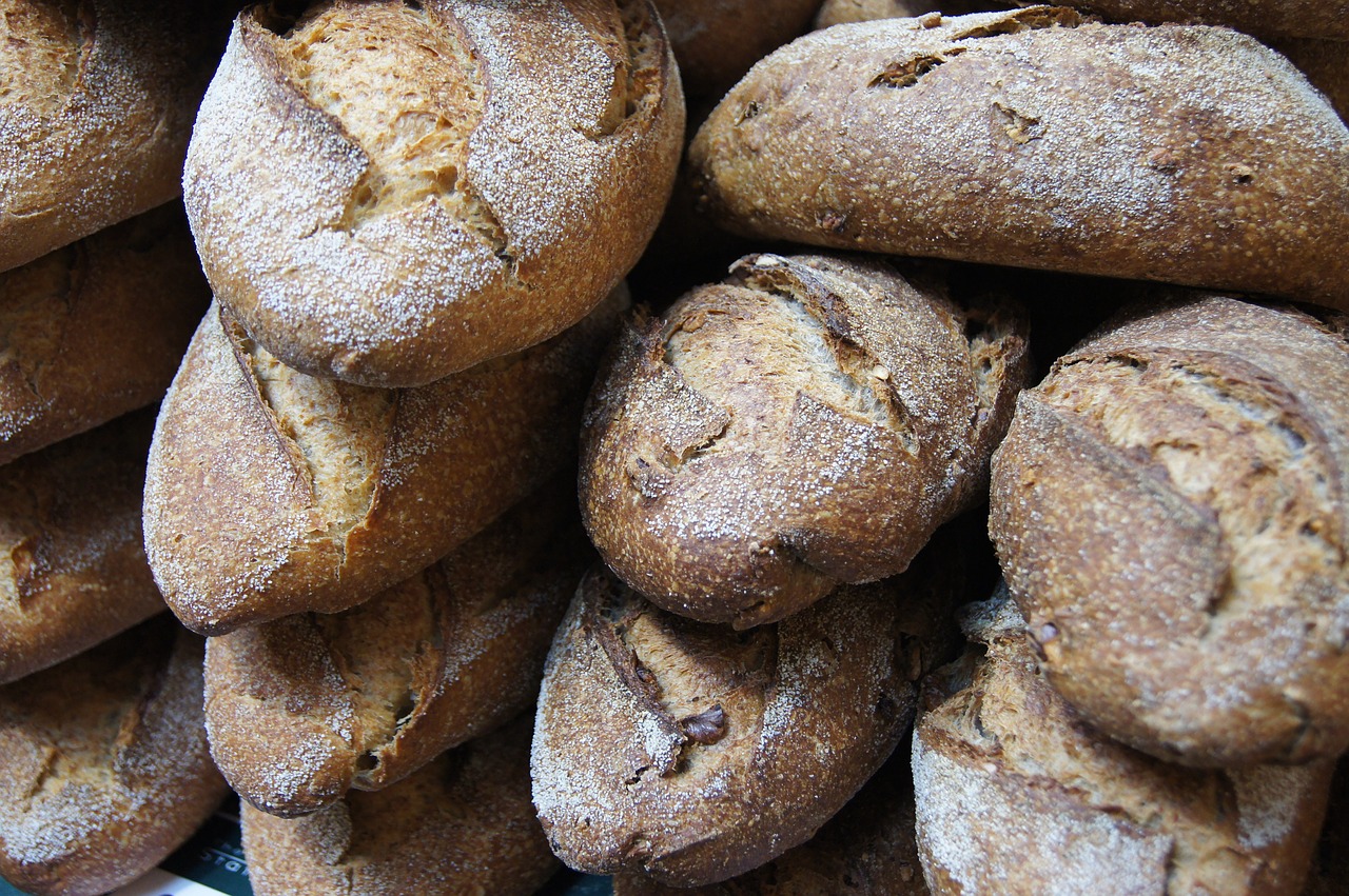 bread  market  rustic free photo